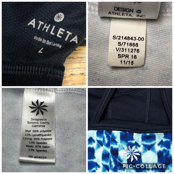 Athleta Racerback Workout Tank Top - Picture 2 of 7